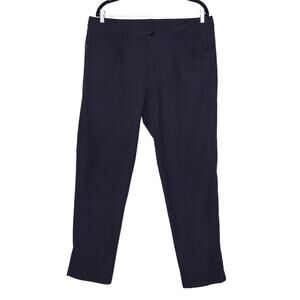 LULULEMON ABC Pant Classic Black Warpstreme Stretch 5 Pocket Casual Men's 36